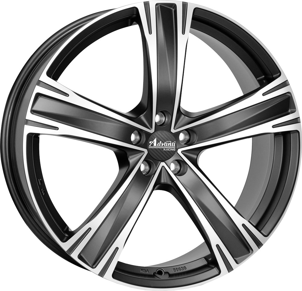 ADVANTI RACCOON ZWART MAT GEPOLIJST 4250390921553